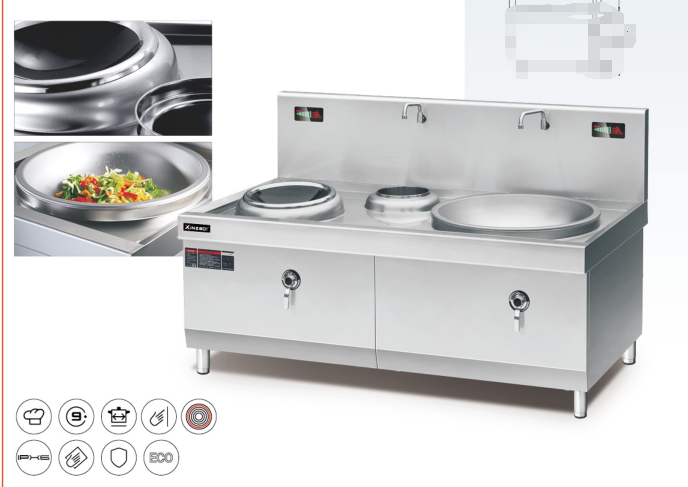 电磁一炒一大锅灶