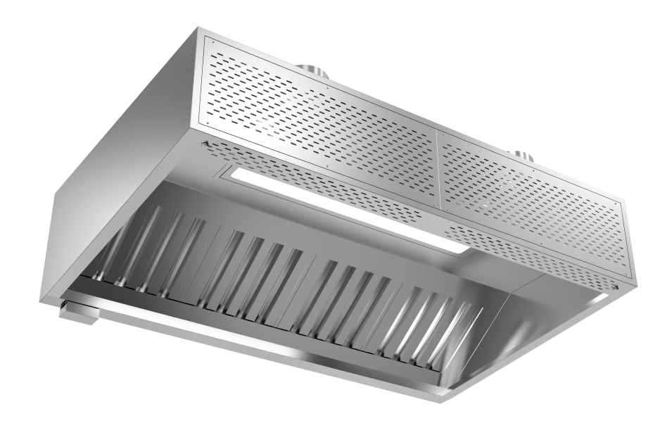 不锈钢烟罩连新风